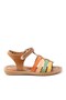 Bellini Genuine Leather Tan Vaketa Girls' Sandals - 2