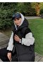 Women's Hooded Puffer Vest - Boyfriend - 2