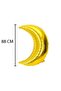 24" gold moon - moon foil balloon 3038