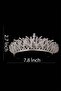 Zircon Bridal Crown Ideal Choice for Sparkling Wedding Gowns - 8