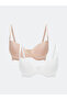 Seray New Season Underwire Unpadded Plain T-Shirt Bra 2-Pack