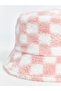 Lcw Accessories Plaid Patterned Girl's Bucket Hat (W4) - 3