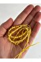 Oval Cut Scented Powdered Amber Prayer Beads, 33 Beads, 6mm A010 - 3