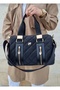 MİAMİ POLO WOMEN'S QUILTED LARGE SIZE HAND AND SHOULDER CYLINDER MODEL BAG - 3