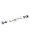 Porcelain Metal Handle Kulb Furniture Cabinet Drawer Kitchen Handle Ruby96Mm-Stk0352 - 4