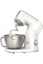 Hand Mixer 1.2L Dishwasher Safe Red / White