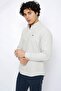 Men's Ecru Long Sleeve Shirt Aksi Elifsu Butikhome