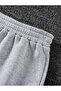 2Pcs Double Jogger Sweatpants-Black and Grey Rubber Leg High Waist m Transitional Sweatpants - 4