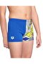 Boy's Arena Swim Short Multi Grey Royal - 6