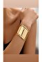 Tiffany, Model Gold Color Thick Cuff Bracelet