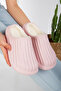 Faylon Unisex House Slippers with Wool Inside the Sole