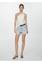Mom-fit denim shorts - 2