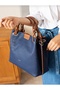 Original Justpolo Women's Dark Blue Shoulder Bag - 8