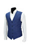 Men's Vest V Neck Parlament Plaid 50655 - 3