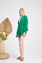 Muslin Kimono Green 100% Cotton - 5