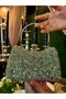 Evening Bag with Large Stones Special Occasion Bag - 6