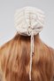 Women's Knitwear Knitted Beanie Neck Collar Outdoor Neck Collar Ecru - 7