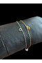 Atac Steel Elegant Stylish Lettered Lover Friend Gift Bracelet - 2