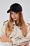 Winter Furry Women's Plush Cap Hat Baseball Standard Hat - 2