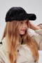 Winter Furry Women's Plush Cap Hat Baseball Standard Hat - 5