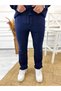 Pants Thick Corded Pocketed Wide Leg Knitwear Cotton Comfortable Fit Sweatpants Trousers - 4
