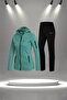 Women's Water Green Special Supra Combed Cotton Comfortable and Stylish Tracksuit Set (S-3Xl)