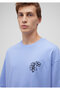 Road Runner Printed Purple T-Shirt Oversize / Wide Cut 0611669-80591 - 5