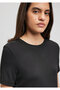 Lux Touch Tencel Black Modal T-Shirt - Slim Fit 1611646 -900 - 5
