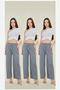 Comfortable Pajama Bottoms 3 Pieces, Ribbed and 3 Pack Pajama Bottoms