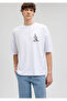 Bugs Bunny Printed White T-Shirt Oversize / Wide Cut0611980-620