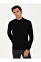 Black Quarter Fisherman Sweater 50270172-Vr046