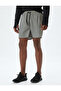 Sports Shorts Bermuda with Drawstring Waist and Parachute Fabric Pocket Detail - 3
