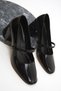 Black Patent Leather Women's Classic Heeled Shoes 19721 - 2