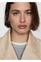 Double Button Long Trench Coat - 5