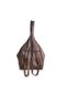 2056 Real Leather Women's Cross Backpack Brown - 2