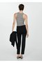 Roman woven straight pants - 4