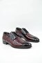 021695 Men's Classic Shoes - Claret Red - 3