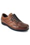 34 Genuine Leather Air Conditioned Men's Shoes-Tan