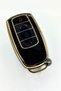 Luxury Chery Tiggo 8 Pro-Omoda 5-Tiggo 7 Avantgarde Black Gold Color 1St Quality Nano Key Case - 3