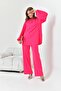 Women's stone set fuchsia 30859