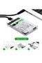 2135 صندوق هارد ديسك 2.5 بوصة USB 3.0 SATA صندوق هارد ديسك خارجي SSD شفاف - 5