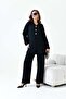 Women's linen set black 30874 - 6