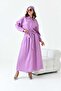 Shiny Lilac Women's Set - With Skirt 30869 - 4