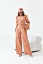 Silvery set with women's pants in taba 30863 - 5