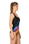 Women's Patterned Sports Swimmer Swimsuit - 3
