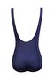 Beria Women's Plus Size Navy Blue Swimsuit with Cups - 3