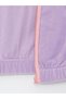 Lila High Collar Long Sleeve Fleece Girls' Zippered Sweatshirt - 3