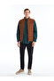Stand Collar Standard Fit Men's Vest - 4