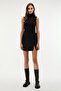 Slit Mini Skirt