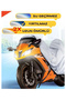 Kuba Brilliant 50 Gray Motorcycle Tarpaulin Premium Quality - 4